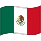 Emoji Bandera de México en Google