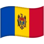 Moldova Flag emoji on Google