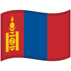 Mongolia Flag emoji on Google