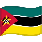 Emoji Bandera de Mozambique en Google