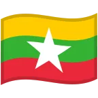 Myanmar (Burma) Flag emoji on Google