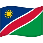 Emoji Bandera de Namibia en Google