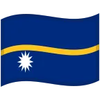Nauru Flag emoji on Google