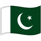 Emoji Bandera de Pakistán en Google