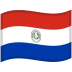 Paraguay Flag emoji on Google
