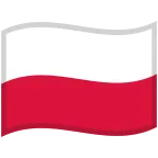 Poland Flag emoji on Google