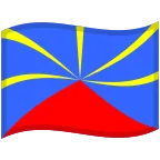 Réunion Flag emoji on Google