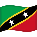 St. Kitts & Nevis Flag emoji on Google