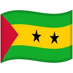 São Tomé & Príncipe Flag emoji on Google