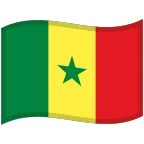 Emoji Bandera de Senegal en Google