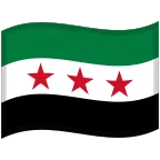 Emoji Bandera de Siria en Google