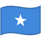 Emoji Bandera de Somalia en Google