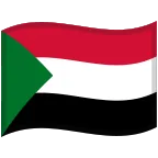 Emoji Bandera de Sudán en Google