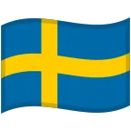 Sweden Flag emoji on Google