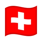 Switzerland Flag emoji on Google