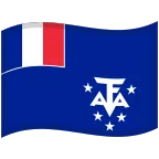 Emoji Bandera de Territorios Australes Franceses en Google