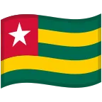 Emoji Bandera de Togo en Google