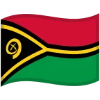 Vanuatu Flag emoji on Google
