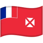 Emoji Bandera de Wallis y Futuna en Google