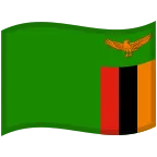 Emoji Bandera de Zambia en Google