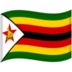 Emoji Bandera de Zimbabue en Google