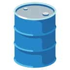 Oil Drum emoji on Google