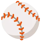Baseball emoji on Google
