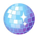 Emoji Bola de espejos en Google