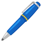 Pen emoji on Google