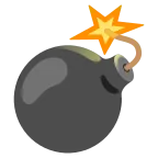 Emoji Bomba en Google