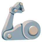 Mechanical Arm emoji on Google