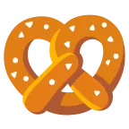 Pretzel emoji on Google