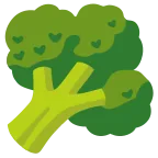 Broccoli emoji on Google