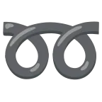 Emoji Bucle doble en Google