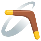 Boomerang emoji on Google