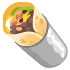 Emoji Burrito en Google