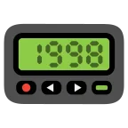 Pager emoji on Google