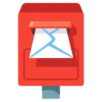 Postbox emoji on Google