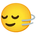 Emoji Cabeza negando en Google