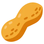 Emoji Cacahuetes en Google