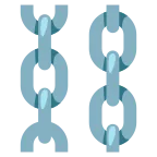 Chains emoji on Google