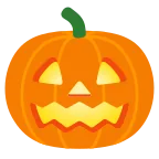 Emoji Calabaza de Halloween en Google