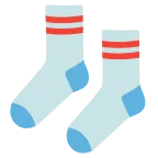 Socks emoji on Google