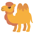 Emoji Camello en Google