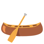 Emoji Canoa en Google