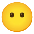 Emoji Cara sin boca en Google