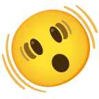 Emoji Cara temblorosa en Google