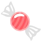 Emoji Caramelo en Google