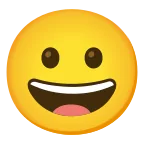 Emoji Carita feliz en Google
