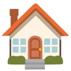 Emoji Casa en Google
